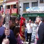Son recibidos por las autoridades locales.